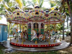 國慶假期人流量大游樂場所首要保障游樂設(shè)備乘客的安全